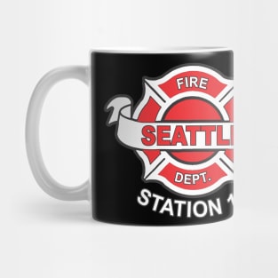 seattle fire merch Mug